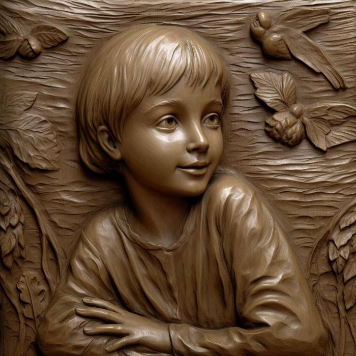 نموذج ثلاثي الأبعاد لآلة CNC 3D Art 